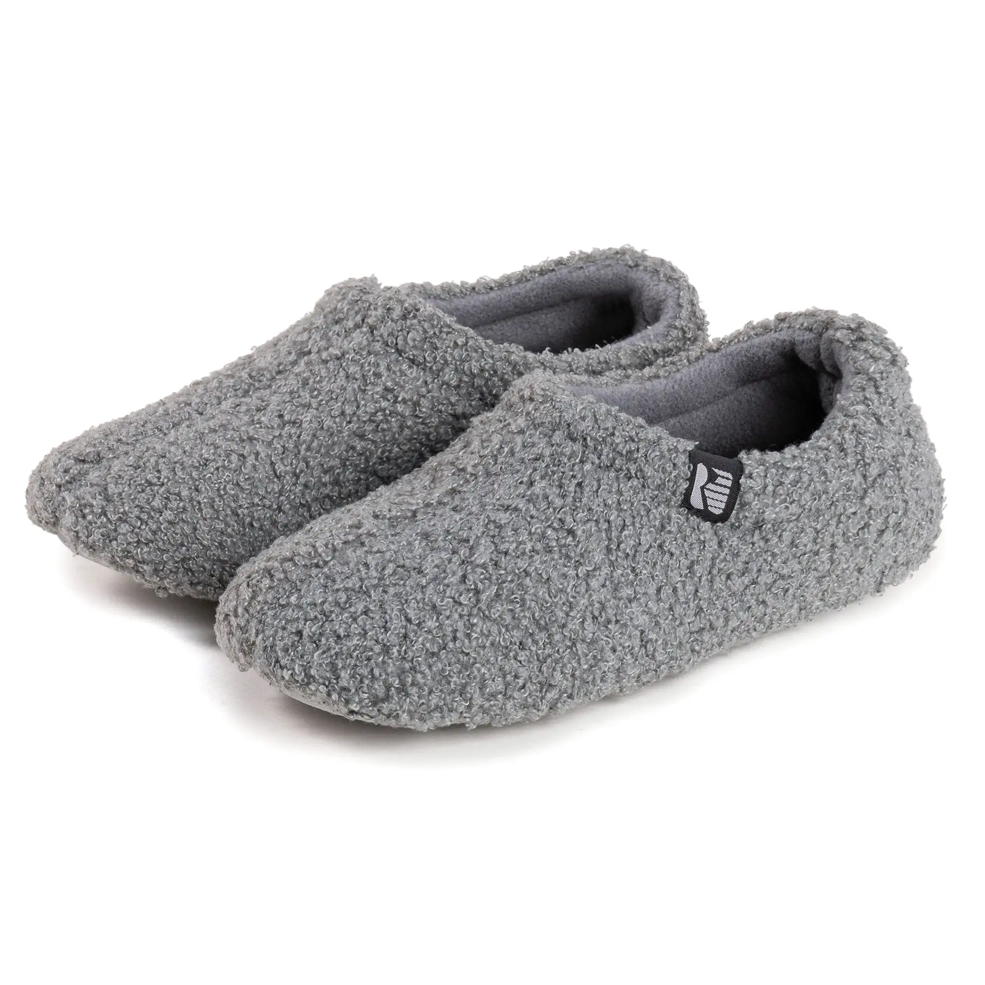 Women's Fuzzy Fleece Closed Back Indoor Slipper