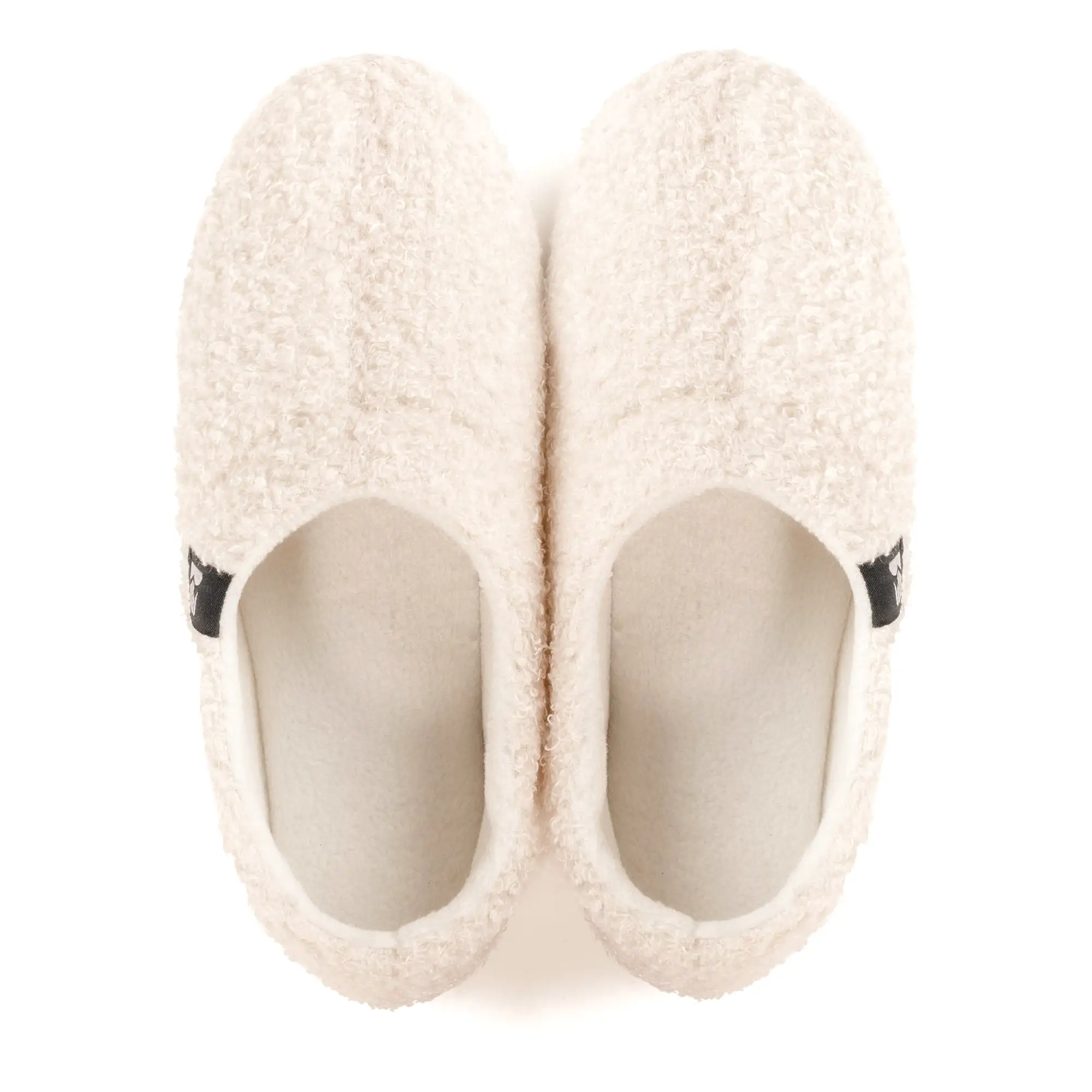 Women's Fuzzy Fleece Closed Back Indoor Slipper